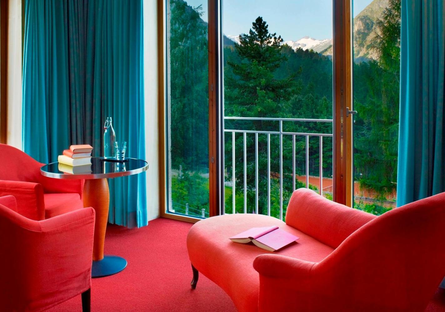 Hotel Saratz Pontresina Exterior foto